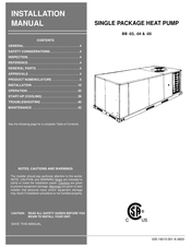Coleman BB-03 Installation Manual