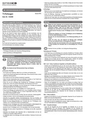 Speaka 1342485 Operating Instructions Manual