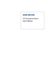 Advantech SOM-DB4400 User Manual