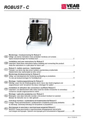 VEAB Heat Tech Robust C Installation And User Instructions Manual