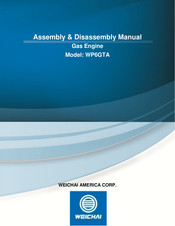 WEICHAI WP6GTA Assembly/Disassembly Manual