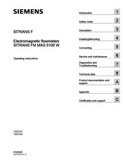 Siemens 7ME652 Operating Instructions Manual