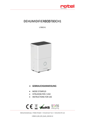 Rotel ECO780CH1 Instructions For Use Manual