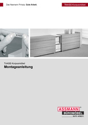 Assmann Büromöbel TriASS Credenzas Assembly Instructions Manual