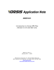 Vorsis VP8 Plus Application Note