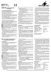 Monacor BCD-100 Manual