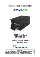 Mobiltech ZEUS80 CD User Manual