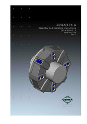 Centa CENTAFLEX-A CF-A-800-0 Series Assembly And Operating Instructions Manual