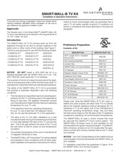Hearth & Home SMART WALL B Installation & Operation Instructions