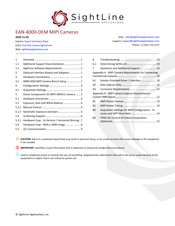SightLine EAN-4000-OEM Manual