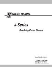 cascade corporation J Series Service Manual