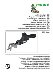 Gartenteile AAS 1080 Translation Of The Original Instructions For Use