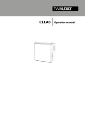 Tw Audio ELLA6 Operation Manual