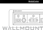 Oehlbach MediaCenter WAD7-C Manual
