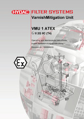 Hydac VMU Series Operating And Maintenance Instructions Manual