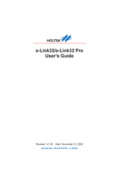 Holtek e-Link32 User Manual