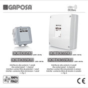GAPOSA QCTX3SDU Manual