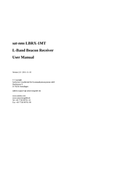 Calian SatService sat-nms LBRX-1MT User Manual