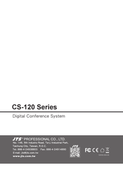 JTS CS-120 Series Manual