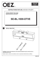 Oez SE-BL-1000-DTVE Instructions For Use Manual