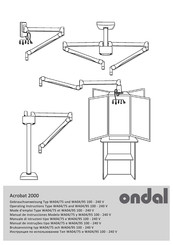 Ondal Acrobat 2000 BB04/1 Operating Instructions Manual