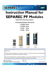 DIC SEPARELEF-030 Instruction Manual