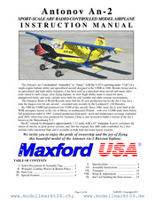 Maxford Antonov An-2 Instruction Manual