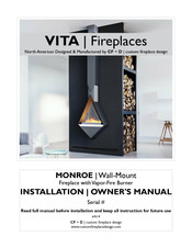 CF+D VITA MONROE Installation & Owner's Manual