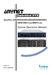 AnyNet AnyNet-3204 Lite System Operation Manual