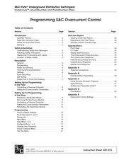S&C Vista Programming