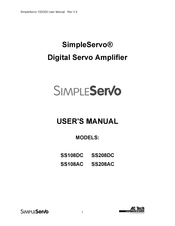 Lenze AC Tech SimpleServo SS108AC User Manual