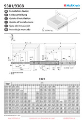 MARKtech DZ9308-0012 Installation Manual