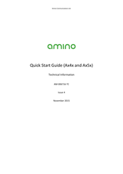 Amino A550 Quick Start Manual