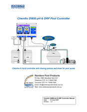 Waterco Chemflo 25850 Manual