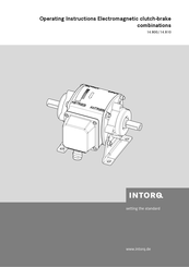 INTORQ 14.800 Series Operating Instructions Manual