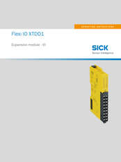 SICK Flexi IO XTDO1 Operating Instructions Manual