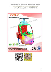 Homing Helicopter Kiddie Ride Manual