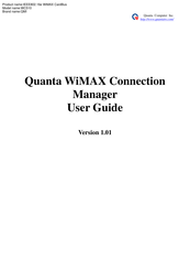 Quanta Computer WiMAX WC510 User Manual