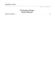 Sub-Zero Wolf IR Series Service Manual