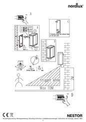 Nordlux NESTOR Installation Instructions Manual