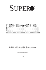 Supero BPN-SAS3-213A User Manual