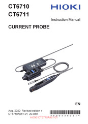 Hioki CT6711 Instruction Manual