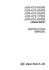 JRC JAN-470-9ANN Instruction Manual