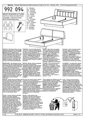 Wiemann 992 094 Assembly Instructions Manual