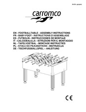 Carromco 05085 Assembly Instructions Manual