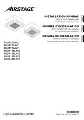 Fujitsu AirStage AUUA9TLAV2 Installation Manual