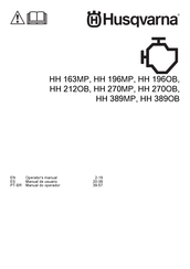 Husqvarna HH 196MP Operator's Manual