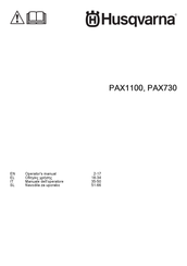 Husqvarna PAX1100 Operator's Manual