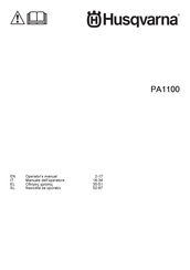 Husqvarna PA1100 Operator's Manual