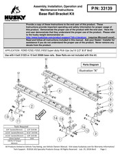 Husky 33139 Assembly, Installation, Operation And Maintenance Instructions